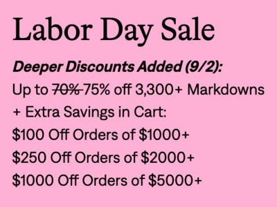 Deeper Discounts added